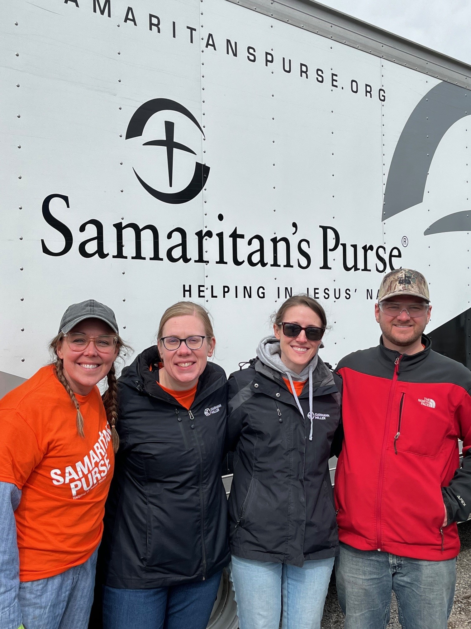 Garmann Miller team members volunteering