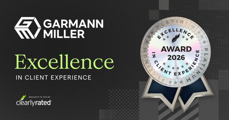 Garmann Miller Excellence in Client Experience Award 2026